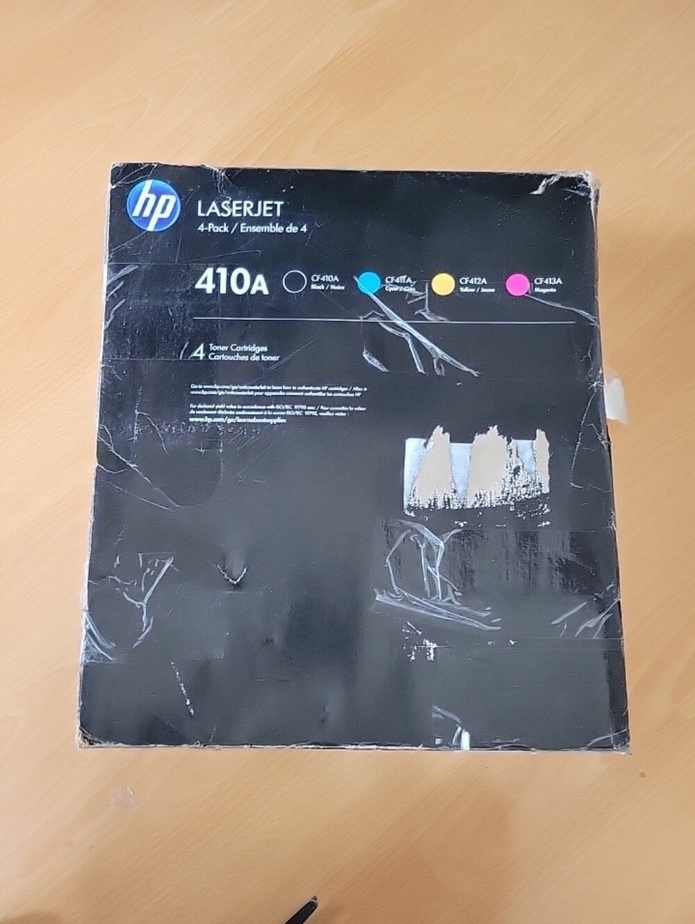 HP 410A LaserJet Toner 4-Pack (Black, Cyan, Yellow, Magenta)